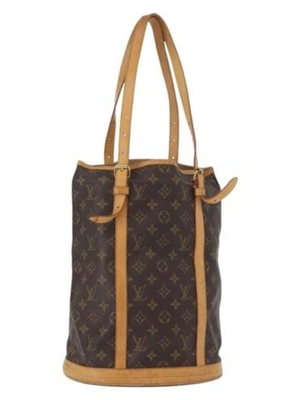 LOUIS VUITTON Monogram Bucket GM Shoulder Bag M42236 LV Auth LNZ244